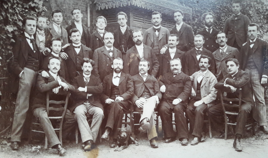 Photo des employés du journal